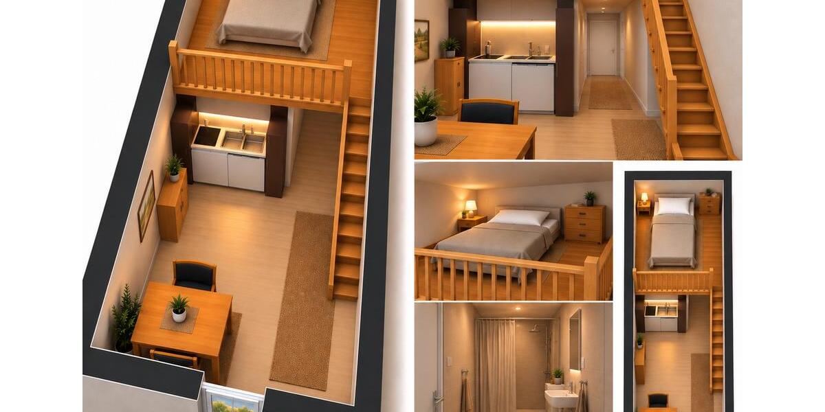 Erdgeschoßwohnung Bremen Gröpelingen - 1 Zimmer, 10 m&sup2;, 650&euro; | Angebot:27642583