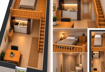 Wohnung Bremen Gröpelingen - 1 Zimmer, 10 m&sup2;, 650&euro; | Angebot:27642583