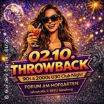 Throwback Club Night | 90er - 2000er Party