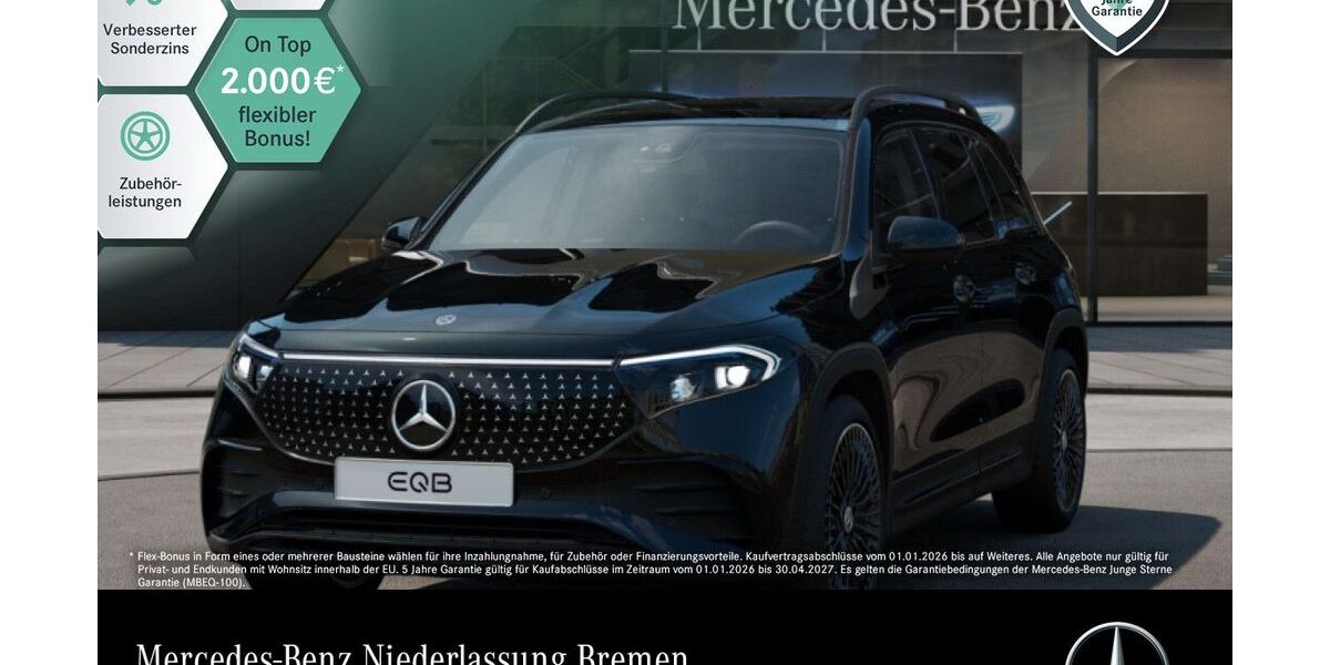 Mercedes-Benz EQB 20.411 km 44.990 &euro; Bremen 28307