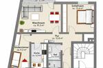 Etagenwohnung Bremen Blumenthal - 3 Zimmer, 68 m&sup2;, 742&euro; | Angebot:27642168